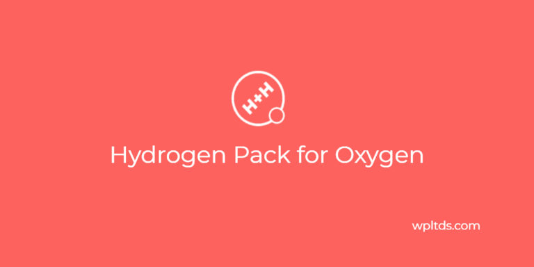 hydrogen pack for oxygen