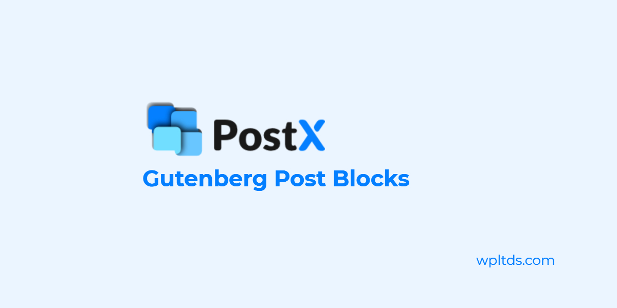 postx gutenberg post blocks