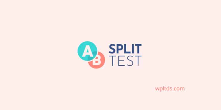 ab split test plugin